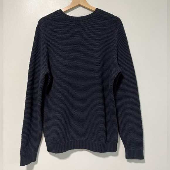 Gap Men’s Navy Chunky Knit Sweater - Size M - Picture 9 of 10